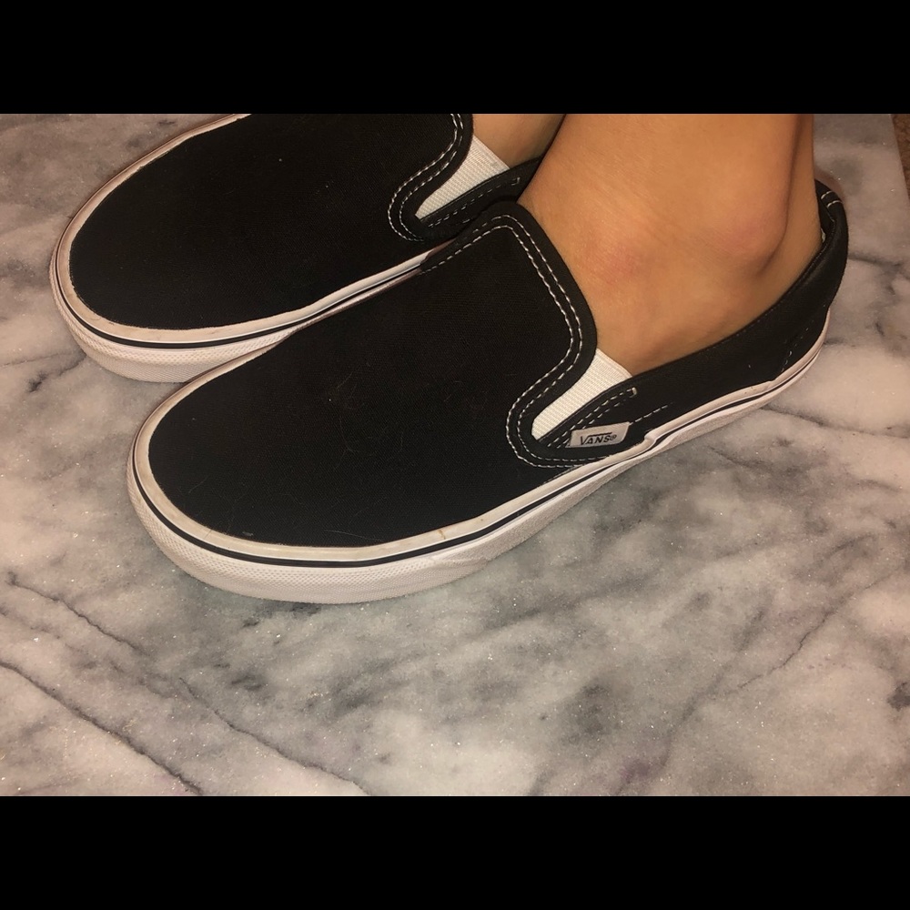 Vans off the wall, size 6.5